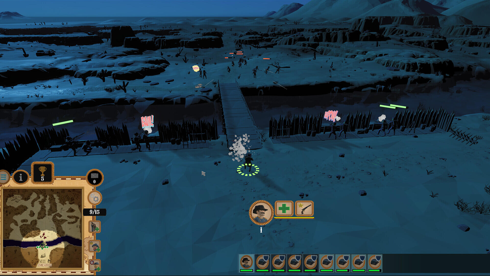 Lead your captain to victory.